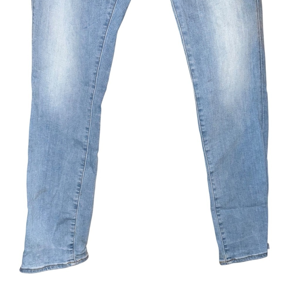 G STAR Raw 3301 Slim Light Blue Button Fly Jeans Skater Pants Size 29 X 30 - Picture 4 of 14